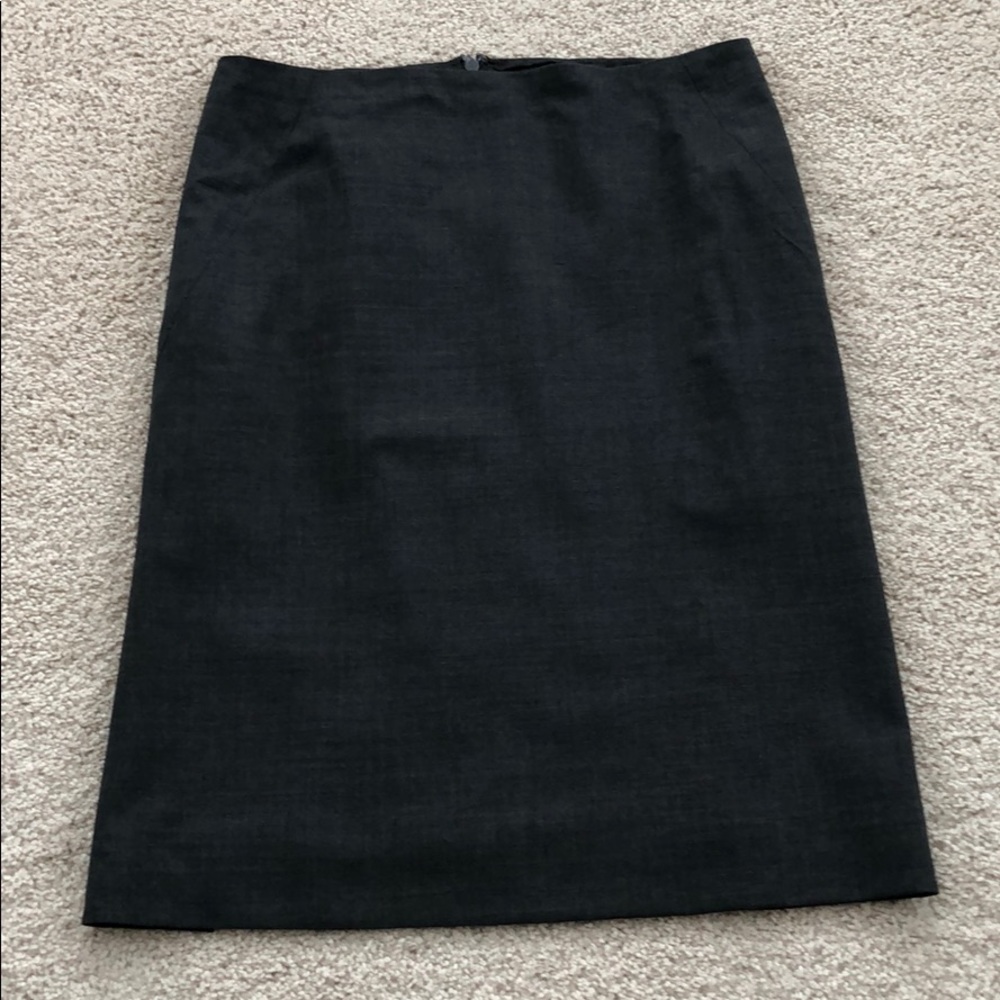 J. Crew Pencil Skirt Gray Size 2